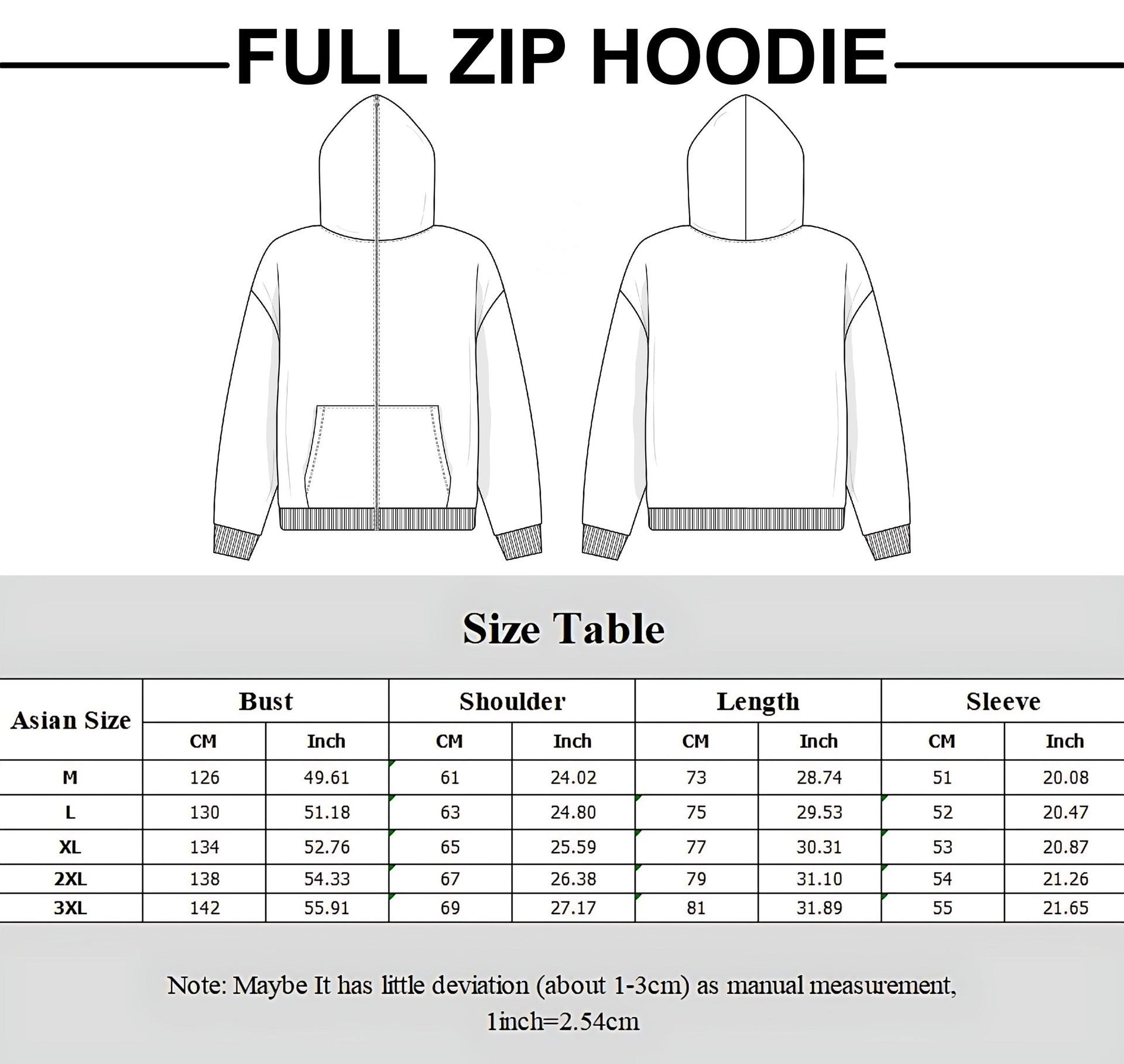 Personalized All-matching Loose Casual Zipper Hoodie